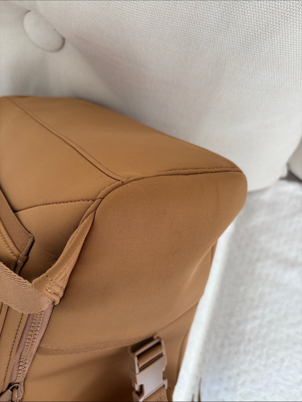 Dagne Dover Brown Tan Backpack Diaper Bag - Picture 15 of 16